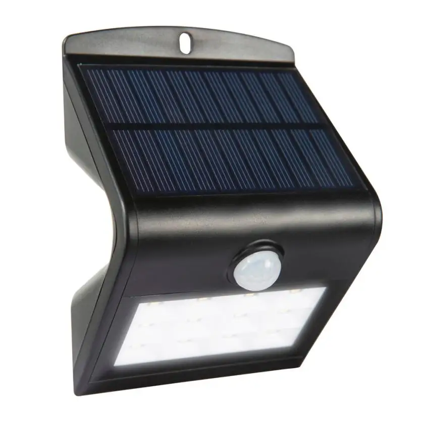12 Солнечный Мощность движения PIR Сенсор настенный светильник Открытый сад