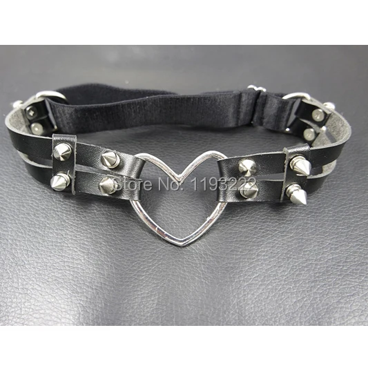 Сексуальные милые большие блестящие ремни 5 цветов ручной работы двойные