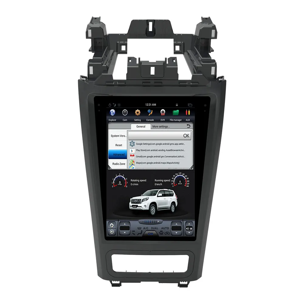 Android 7 1 Tesla вертикальный экран Автомобильный без dvd плеера радио gps автоматический