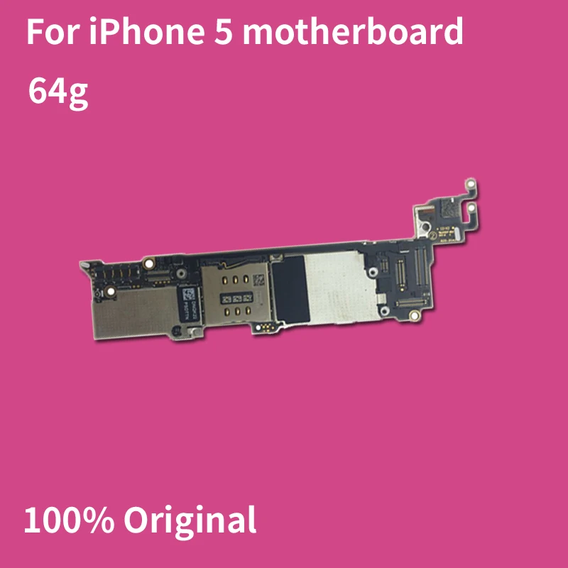 Материнская плата для iPhone 5 материнская 64 Гб ПЗУ оригинальная iOS установленная