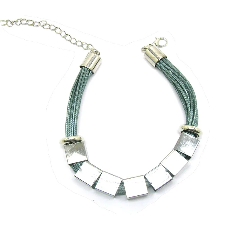 Модные браслеты Dandie с металлическим квадратом Новое поступление браслетов для