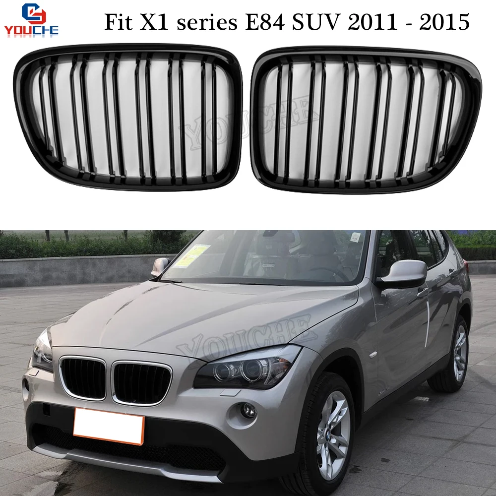 Решетка для BMW X1 E84 Двойная Передняя фрикционная решетка Series 2011-2015 5-дверный пикап