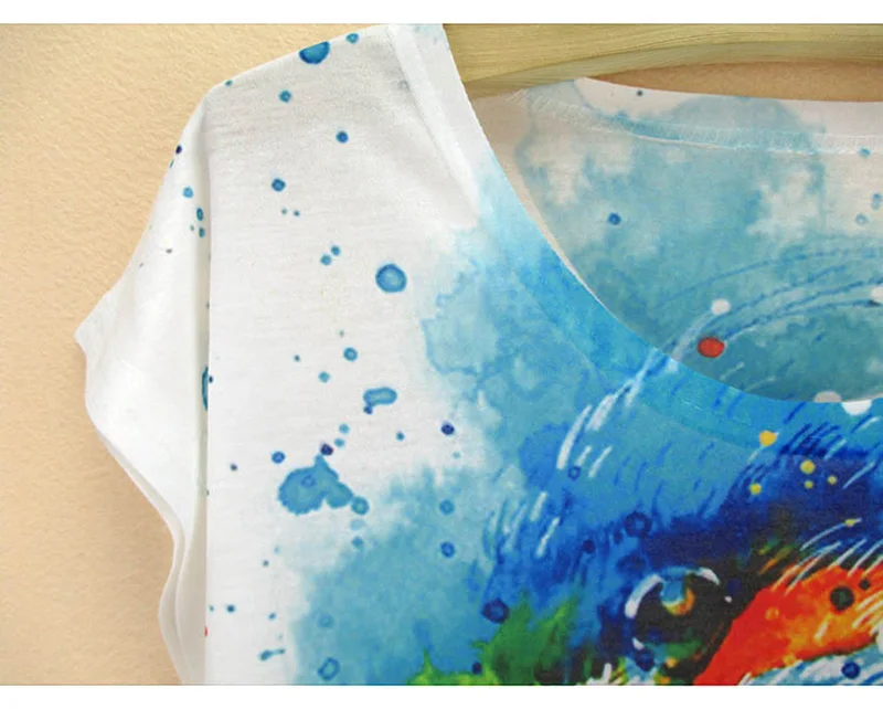 Женская летняя футболка Голубая Птица | одежда