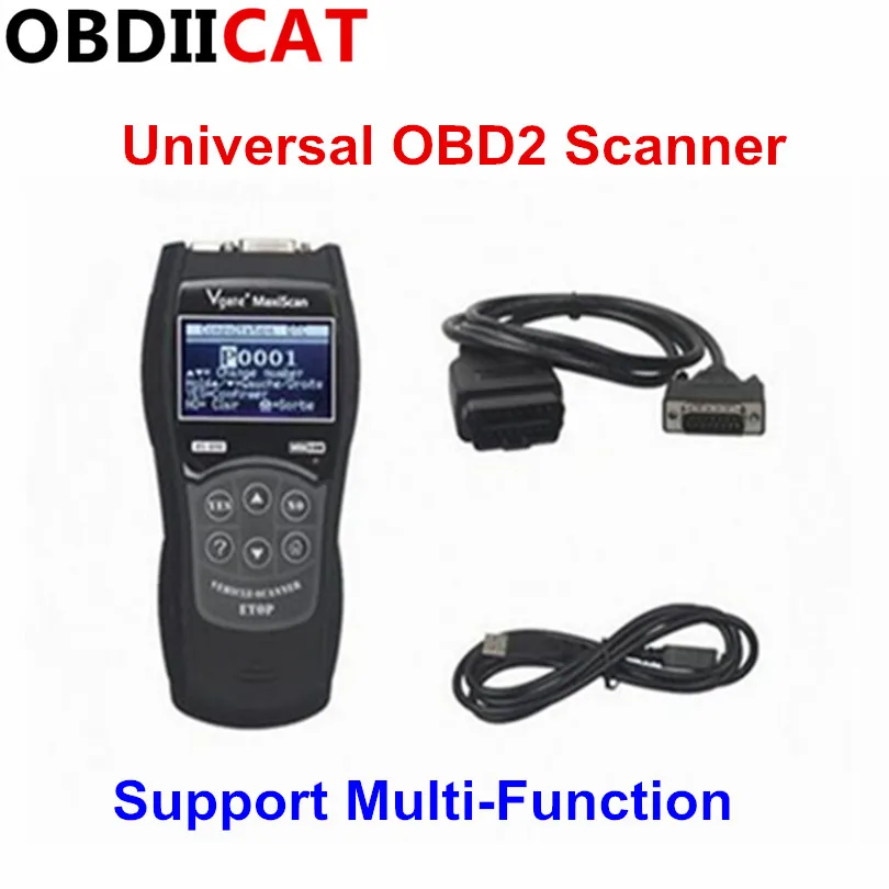Диагностический инструмент OBDIICAT Vgate VS890 считыватель кодов для автомобиля MaxiScan OBD2