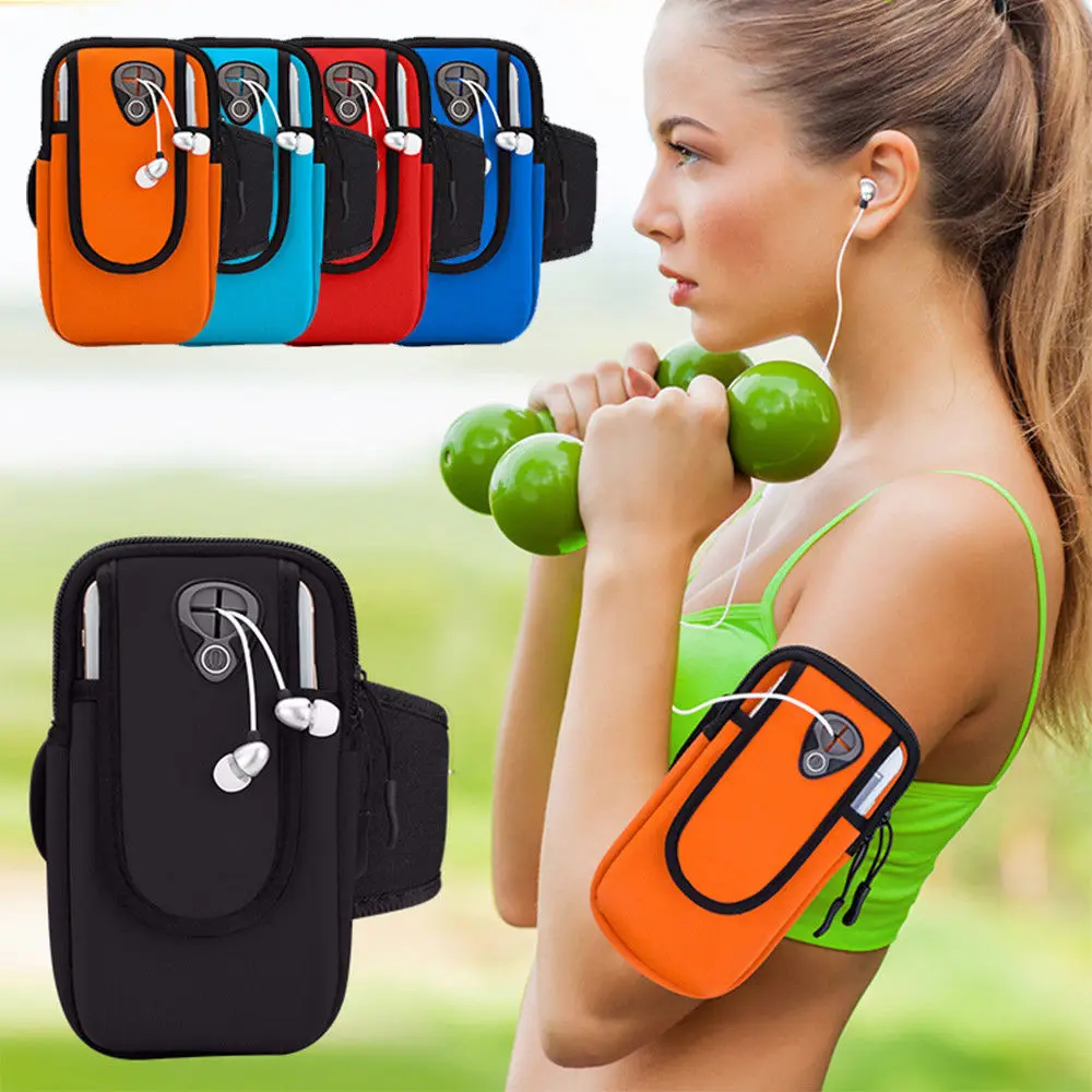 Портативная спортивная сумка на запястье с ремешком руку сумочка кошельки для