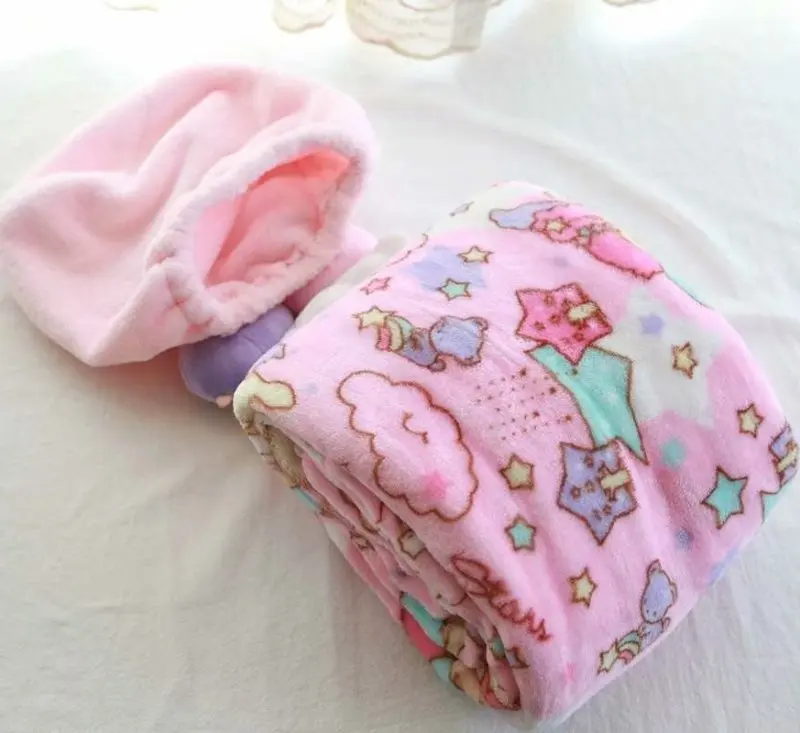 IVYYE Little Twin Star аниме плюшевые вещи интимные аксессуары plushdoll мягкие пушистые теплые мягкие игрушечное одеяло кровать пледы одеяло s