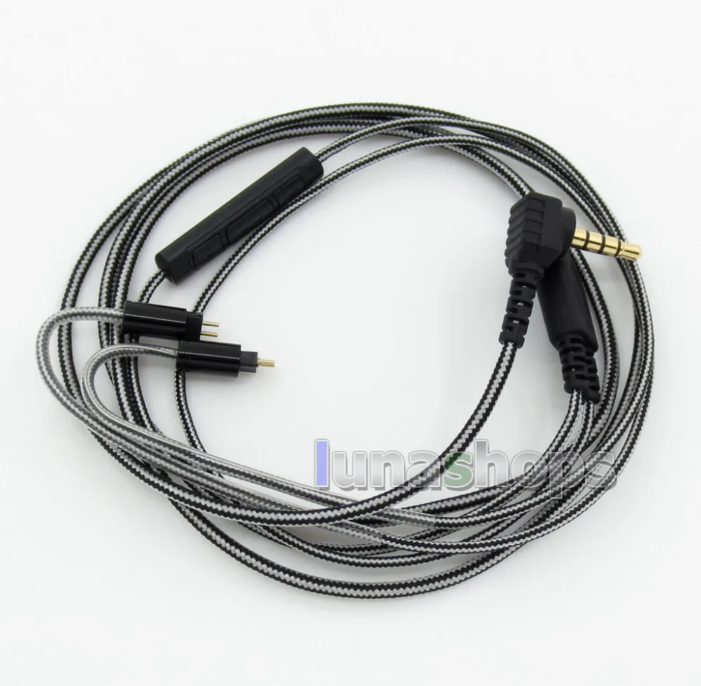 

LN005520 Earphone cable with Remote Mic Hook For W4r UM3X UM3RC ue11 ue18 JH13 JH16 ES3 For DIY Westone