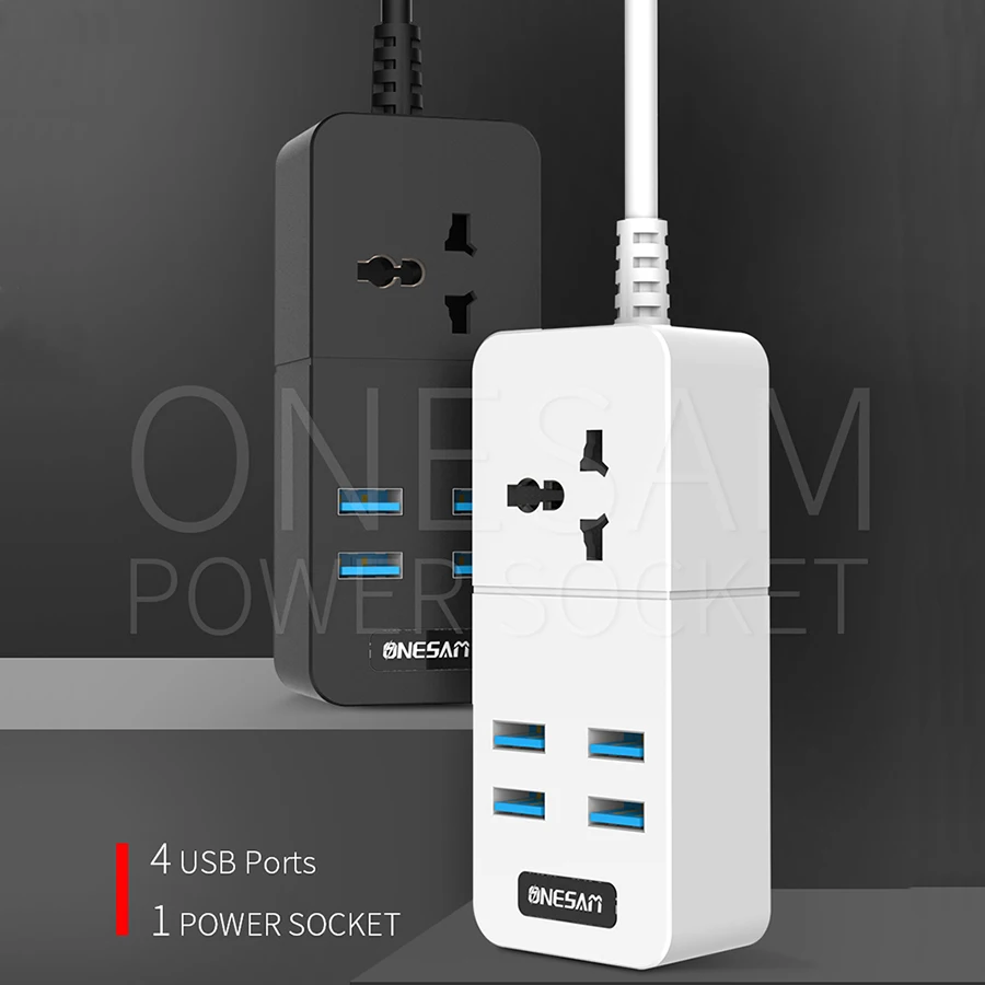 Смарт устройство для быстрой Мощность розеток 4 usb хаб с автоматической