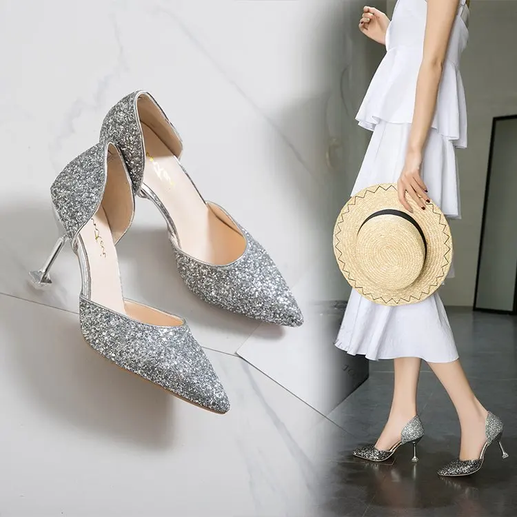 2019 новые модные летние женские вечерние туфли лодочки на высоком каблуке с