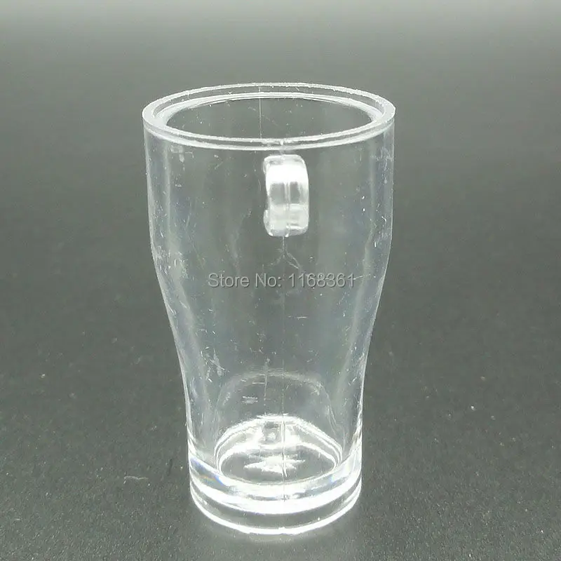 1 шт./лот прозрачная стеклянная чашка для фруктового сока имитация ПВХ