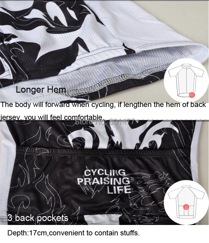 Мужчины велоспорт езда на велосипеде дракон рыцарь с длинным рукавом джерси