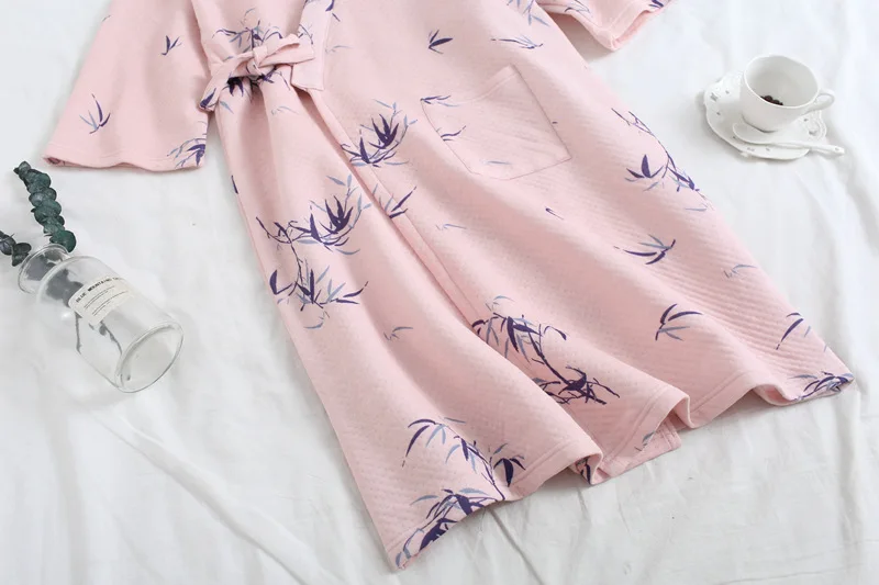 Пижама-кимоно в японском стиле INS для пары мусульманская юката с бамбуковым