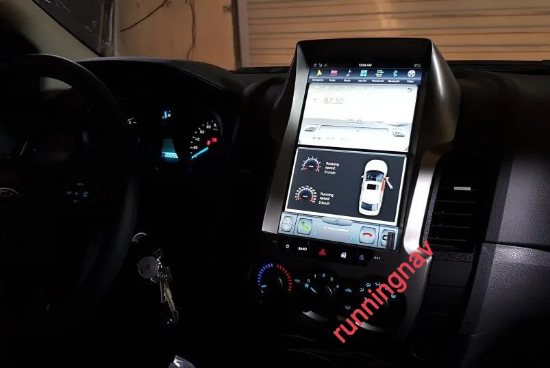 12 1 &quotTesla Android Fit Ford Ranger F250 2011 2012 2013 2014 2015 2016 2017 2018 автомобильный dvd плеер навигация gps