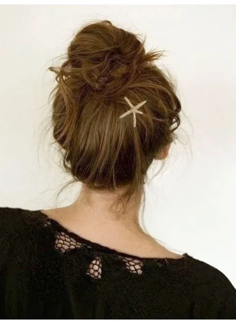 Очаровательные металлические шпильки для волос Морская звезда Sealife заколки