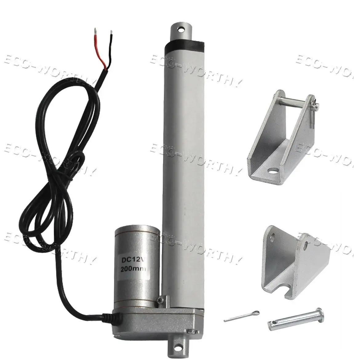 1 кВт одноосный Солнечный трекер система линейный привод + контроллер с