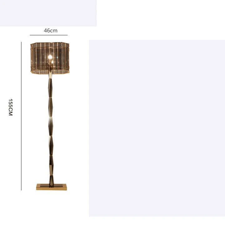 Постмодернизированная Европейская Хрустальная Напольная Лампа неоклассический