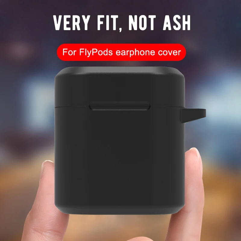 Чехол для наушников для huawei Honor FlyPods Fly Pods Pro защитный силиконовый чехол с металлический карабин с крюком противоскользящая оболочка для Honor