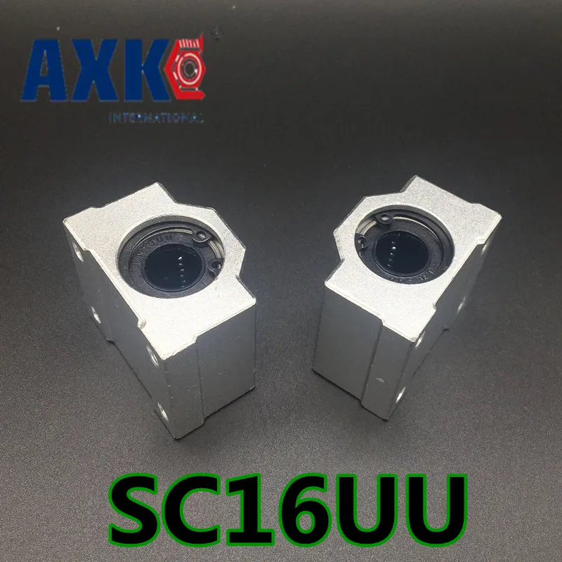 Линейная направляющая AXK бесплатная доставка новинка Axk 4 шт. Sc16uu Scs16uu 16 мм