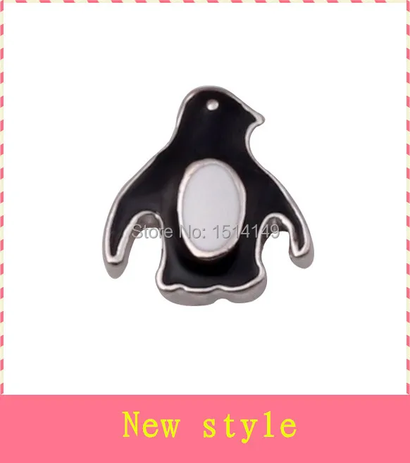 2015 Новый стиль пингвин плавающие прелести живущих стекло с плавающей памяти