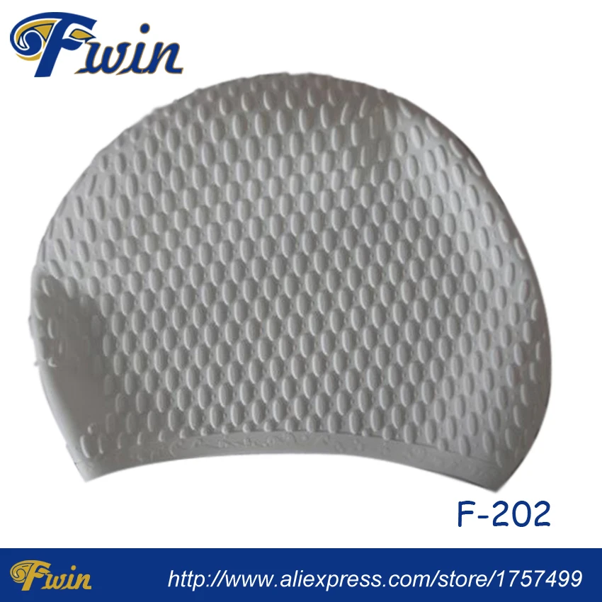 Высококачественные мужские Водонепроницаемые силиконовые шапочки для