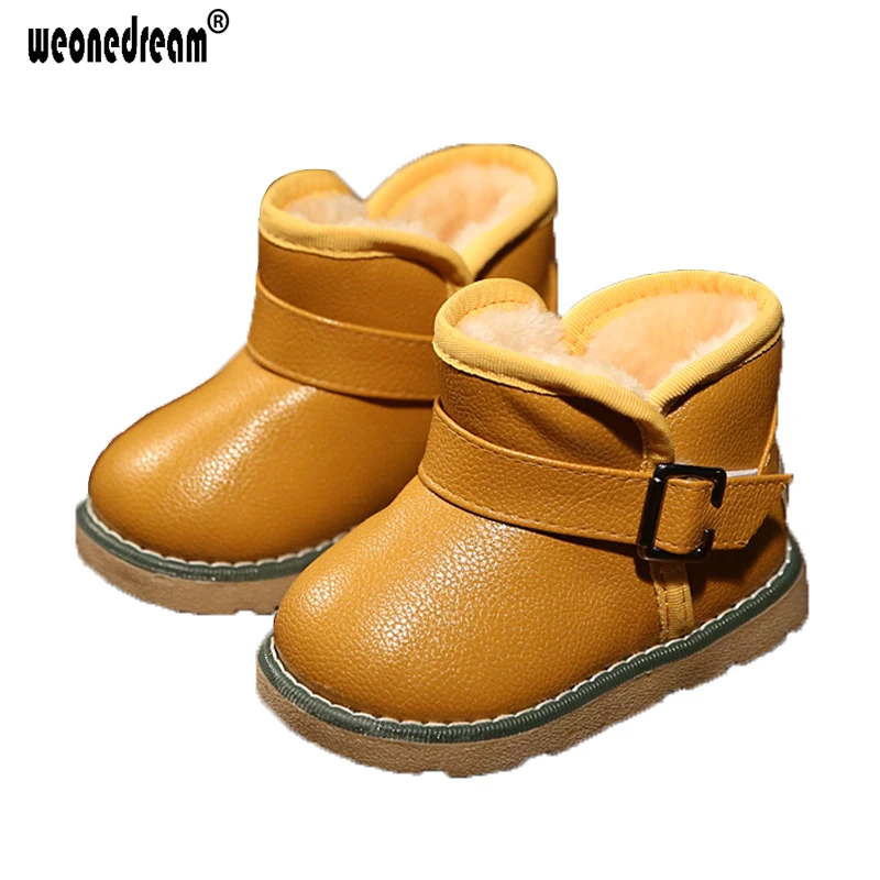 2017 зимние ботинки для маленьких мальчиков и девочек высококачественные