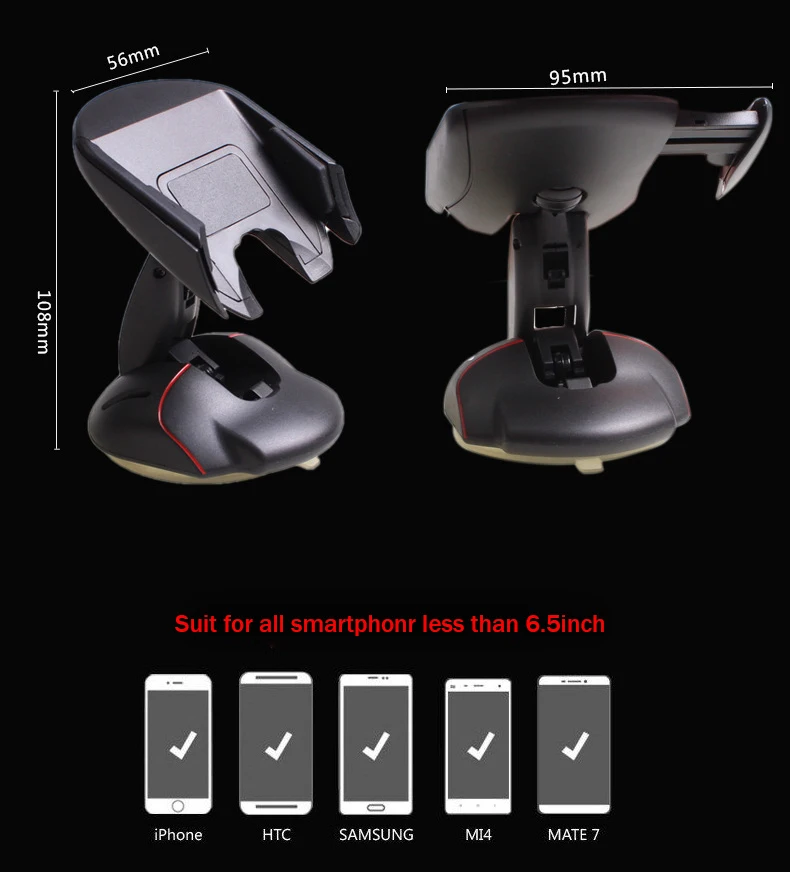 Автомобильный Стайлинг держатель GPS для мобильного телефона регулируемые