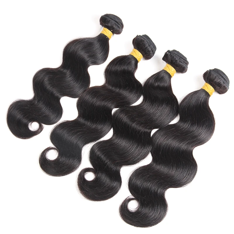 Ali queen hair продукты индийские объемные волнистые волосы, волнистые Пряди 10 шт./лот человеческие волосы, волнистые натуральные волосы