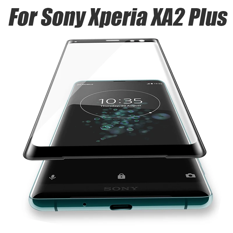 3D закаленное стекло для sony Xperia XA2 plus, Защитное стекло для sony XA2 plus x a2 a2plus xa, Защитная пленка для экрана, стеклянный чехол