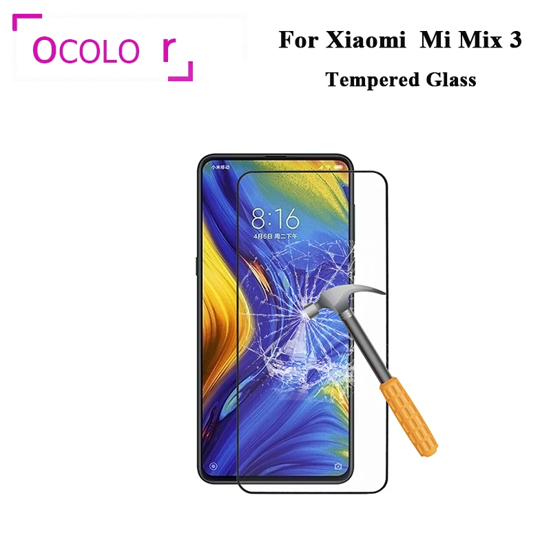 Ocolor для Xiaomi mi x 3 закаленное стекло 6 39 ''Защитная пленка экрана Замена
