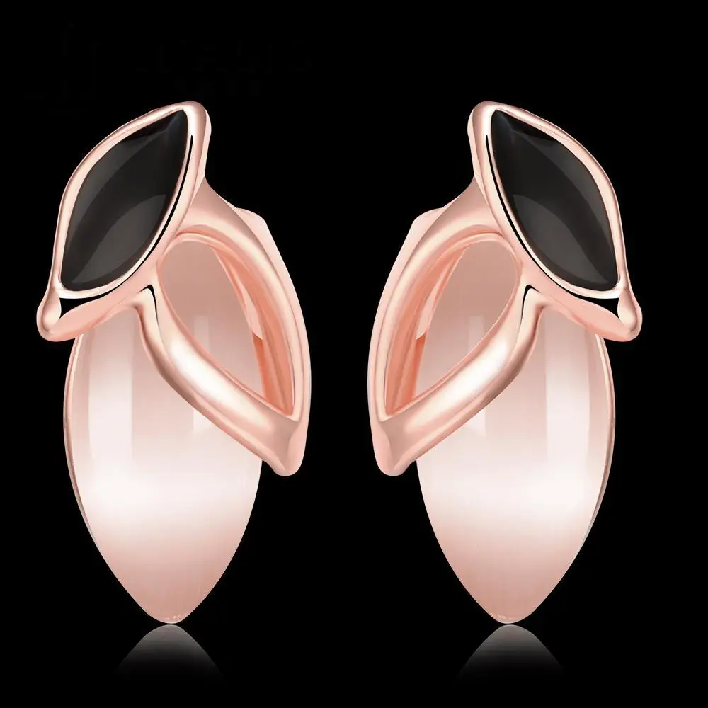 Женские серьги с камнями INALIS большие Вращающиеся Серьги из сплава золотого цвета