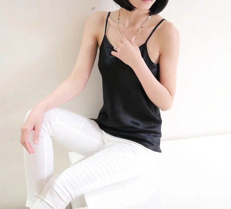 100% Шелковая атласная кофта из чистого натурального шелка китайский шелк Прямая