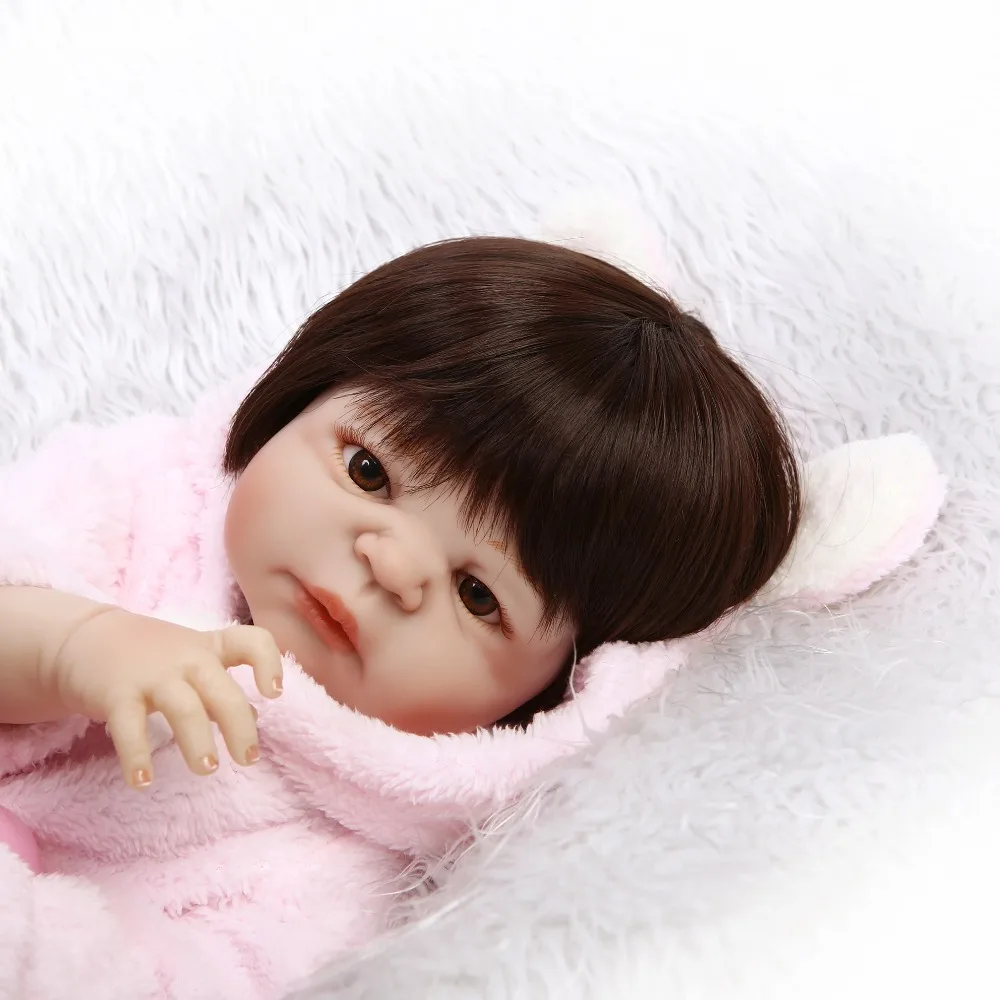 

57cm doll baby full plastic simulation baby doll play house toy to send children's Christmas gifts
