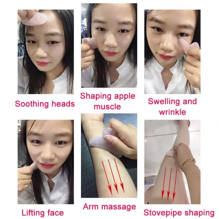 Горячая droppshiping Gua Sha соскабливающая доска уход за телом массажный инструмент спа скребок для иглоукалывания для спины лица Руки Ноги MFJ99