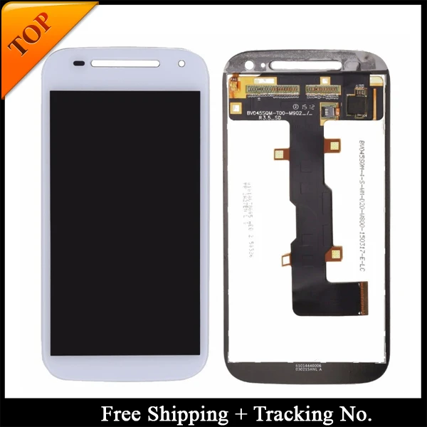 Номер для отслеживания 100% протестирован Moto E2 LCD XT1505 XT1511 XT1524 ЖК-экран с сенсорным