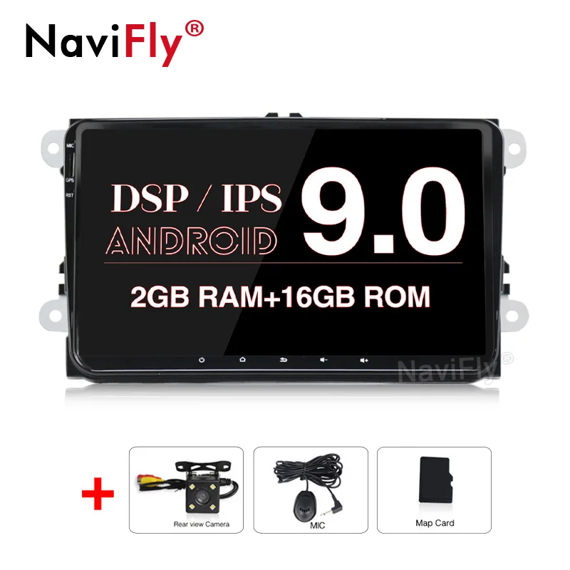 car gps camera 9 ''android9. 0 ips высокочувствительный сенсорный DSP высокое качество звука автомобиля аудио wifi dvr для POLO/PASSAT/Golf/touran/tiguan/Skoda/seat - Цвет: car gps camera