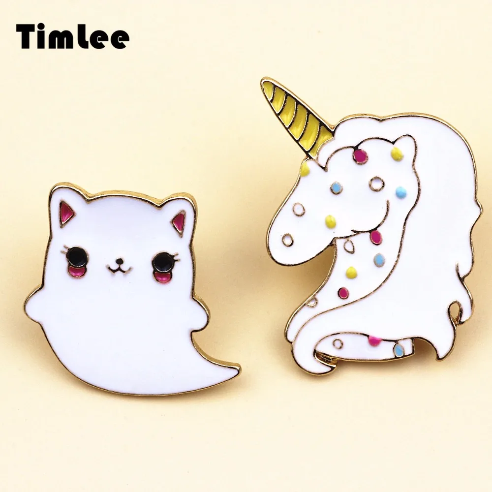 Timlee X094 мультяшная Милая брошь заколки броши подарок оптовая продажа