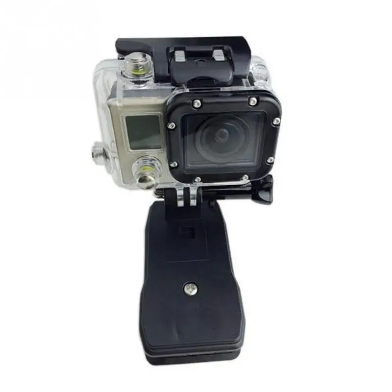 360 вращающихся рюкзак шляпа Quick Release клип штатив струбцина держатель PTZ фиксированной зажим для GoPro для HERO камеры аксессуары