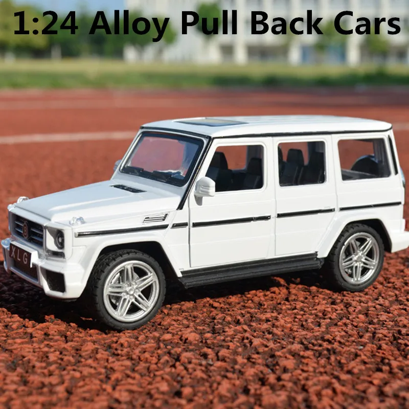 1:24 модели автомобилей из сплава с высокой имитацией G63 модель металла игрушки