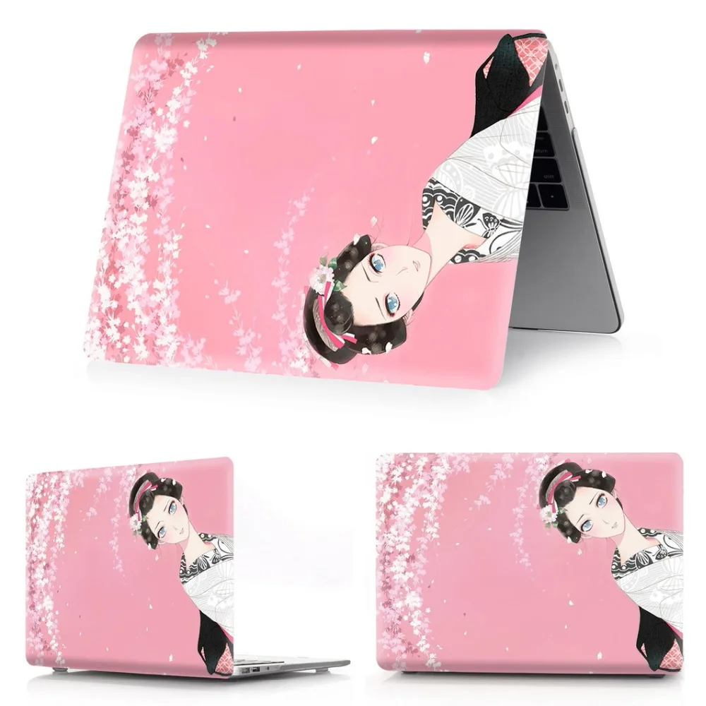 Чехол для ноутбука MacBook Air Retina Pro кимоно с цветной печатью 11 12 13 15 New Air13 сенсорной