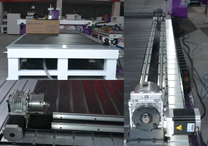 Высококачественный трехголовочный деревообрабатывающий фрезерный станок с ЧПУ