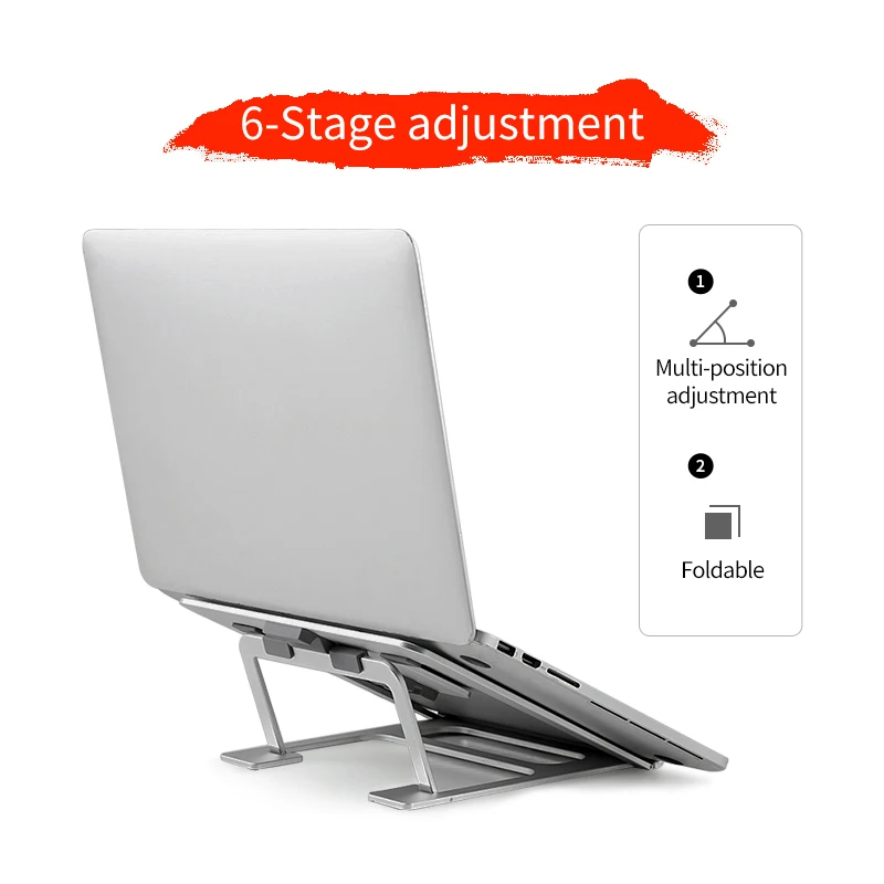 Алюминиевая Подставка для ноутбука планшета универсальная Apple MacBook Air Pro 11-15