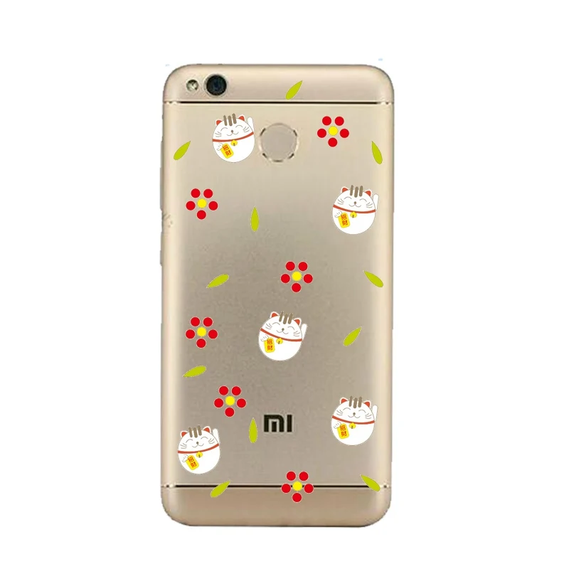 Cartoon watermelon Hollow flower Soft Clear TPU Phone Case For xiaomi redmi 4x 4a note5a note4x 5s mi6 note3 Free Shipping | Мобильные