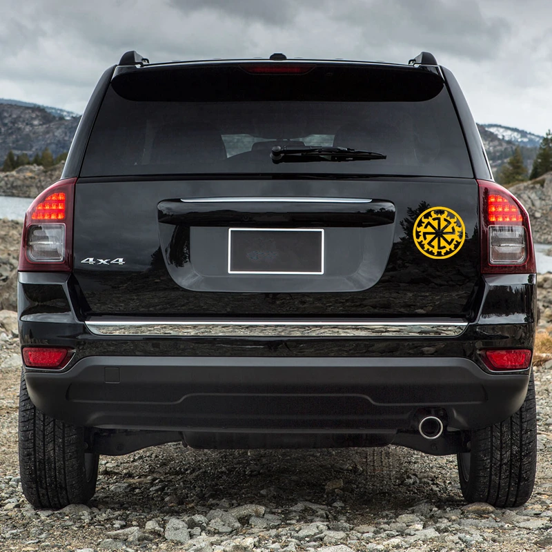 CS-515#15*15см Наклейка на авто Коловрат в Перуне версия 1 водонепроницаемые наклейки