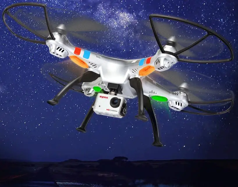 SYMA X8G обновленный X8 X8C Квадрокоптер Дроны с камерой HD 5 Мп Безголовый режим