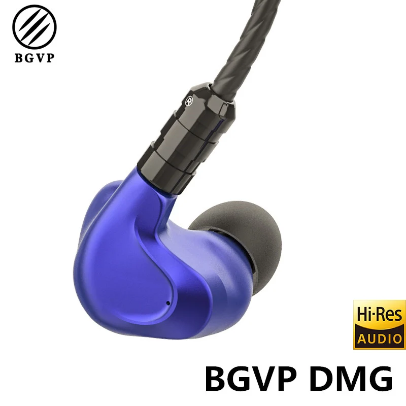 BGVP DMG 2DD + 4BA гибридные наушники в ухо HiFi 5N OCC съемный кабель MMCX монитор DJ CNC