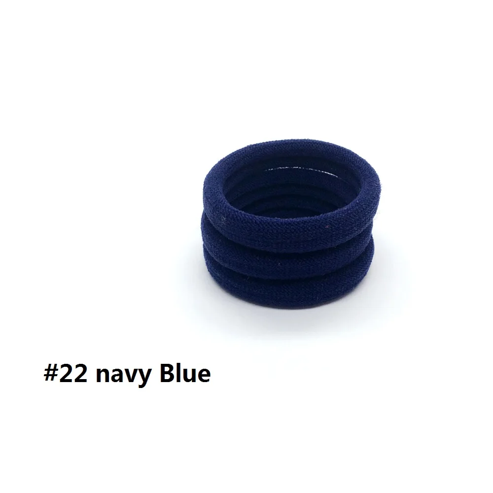 100 шт Детские бесшовные полотенца кольцо высокие эластичные резинки для волос