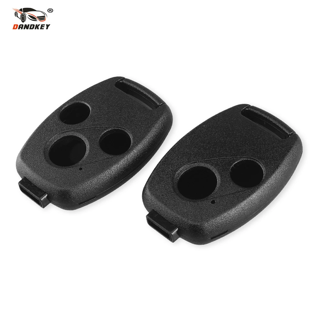 Dandkey 30x 2/3 кнопки дистанционного ключа автомобиля оболочки головы для Honda Accord Civic CRV