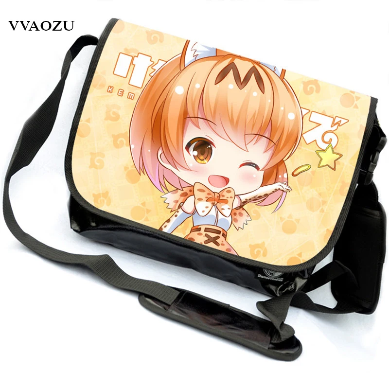 Сумка через плечо Kemono Friends Serval японское аниме мультяшное холщовое школьное