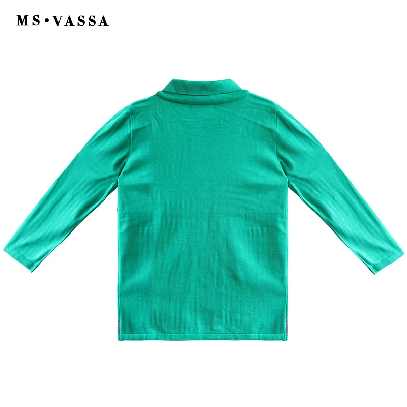 MS VASSA Women Sweaters 2018 New Autumn High-Neck Pullovers Ladies Long Sleeve Stylish Jumpers Winter Oversized Plus Size Tops | Женская