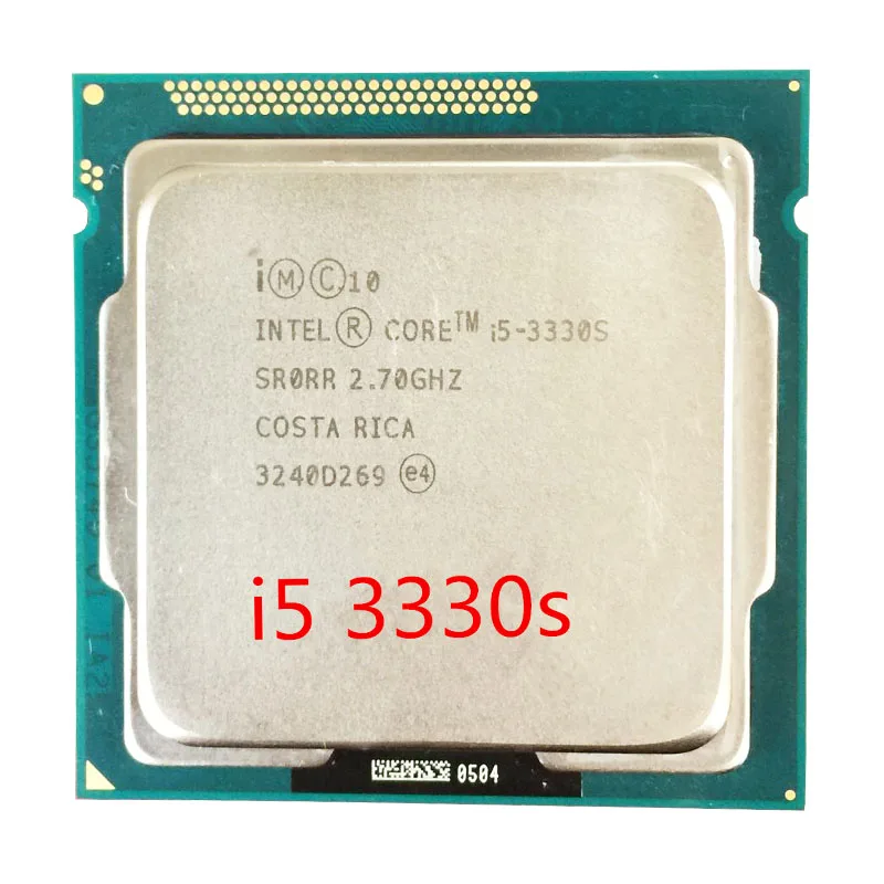 Процессор ntel Core i5 3330S для ПК десктопного компьютера 6 Мб кэш памяти 2 7 ГГц LGA1155